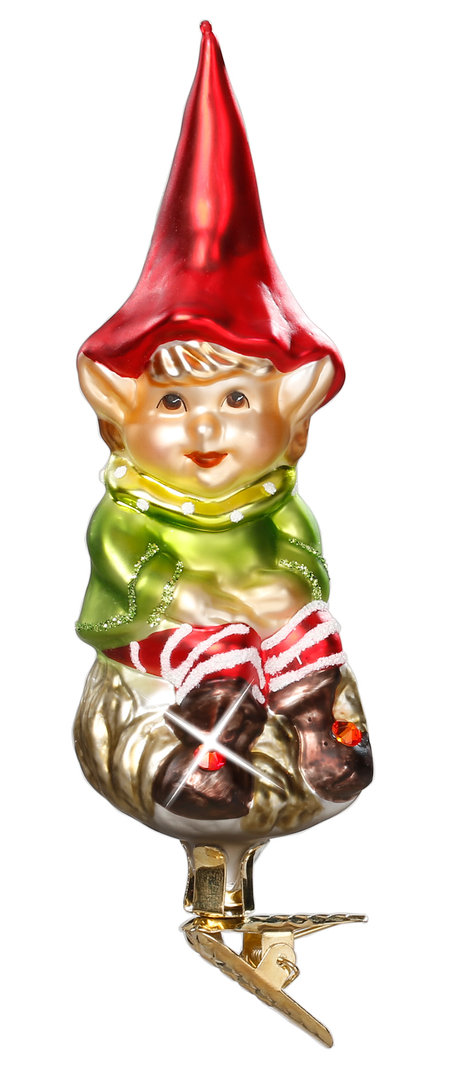 Wachsamer Elf, 14 cm