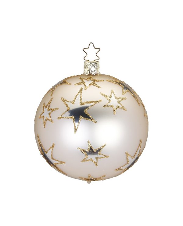 Kugel 6 cm, Stars of Christmas, champagner matt
